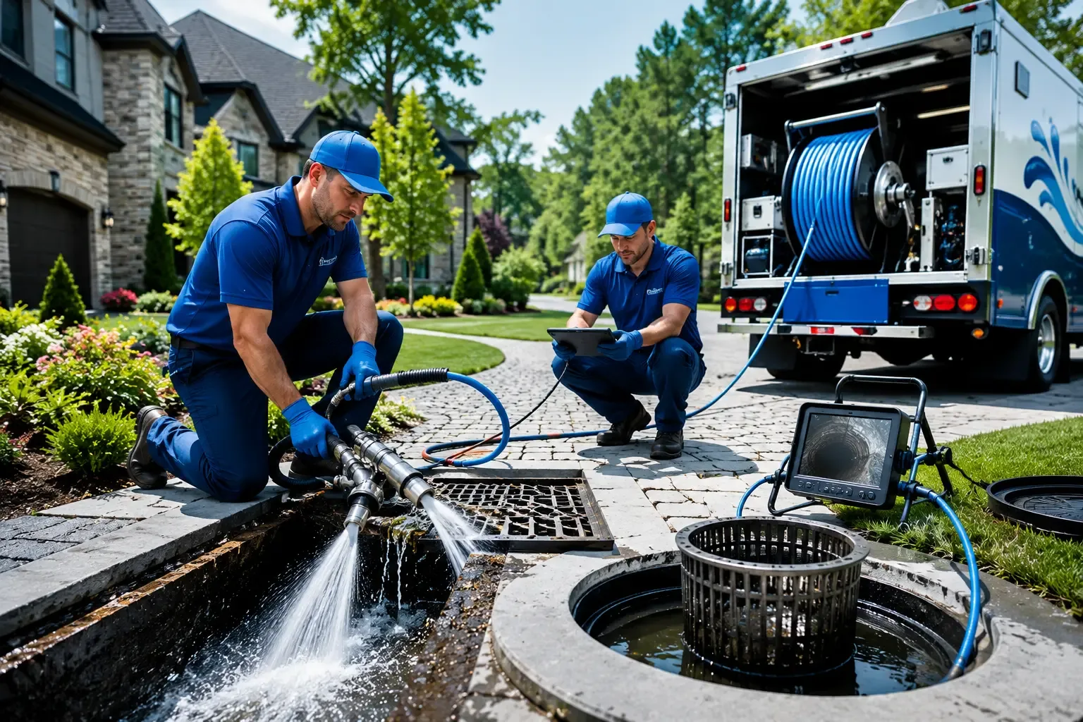 Local outdoor drain cleaning professionals in Lothian, MD