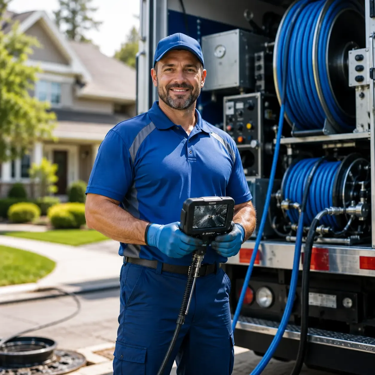 Local outdoor drain cleaning specialists in Lothian, MD